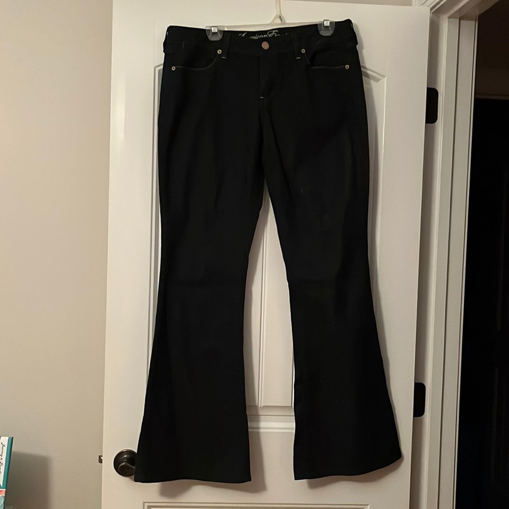 American eagle jeans real flares size 12 reg new with out tag